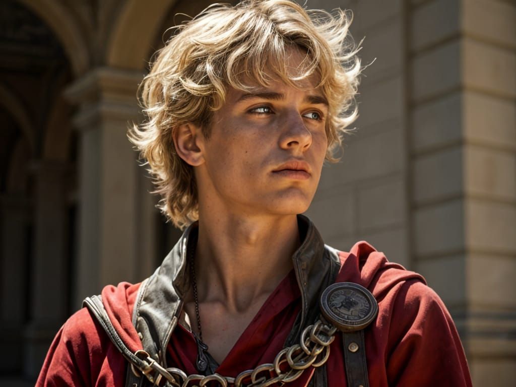 Alexander the Great, Hyperrealistic Professional Portrait