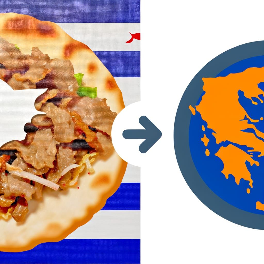 Gyros Culinary Journey Through Beautiful Greece