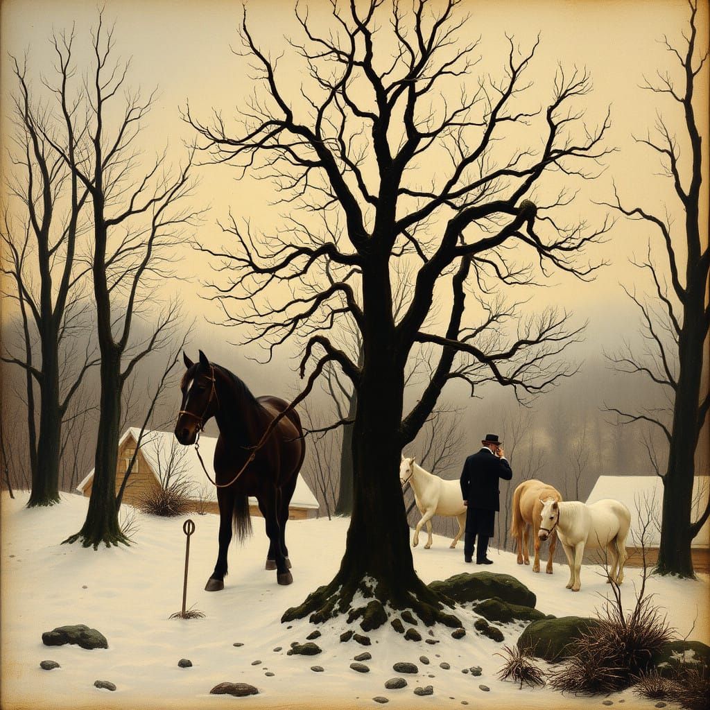 Iconic Artists Reimagined in a Single Masterpiece