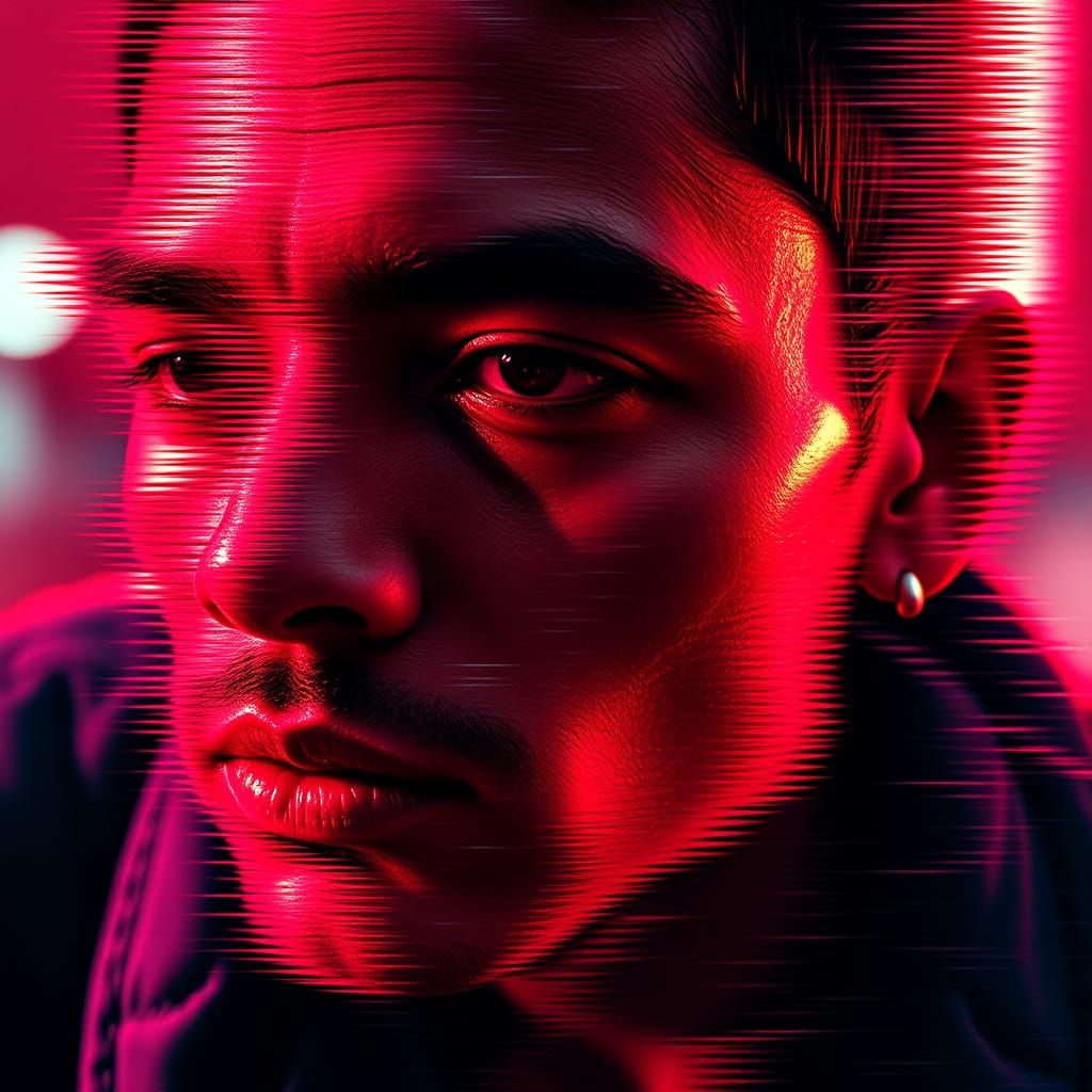 Hypermaximalist Portrait of a Melting AMG CLA45s