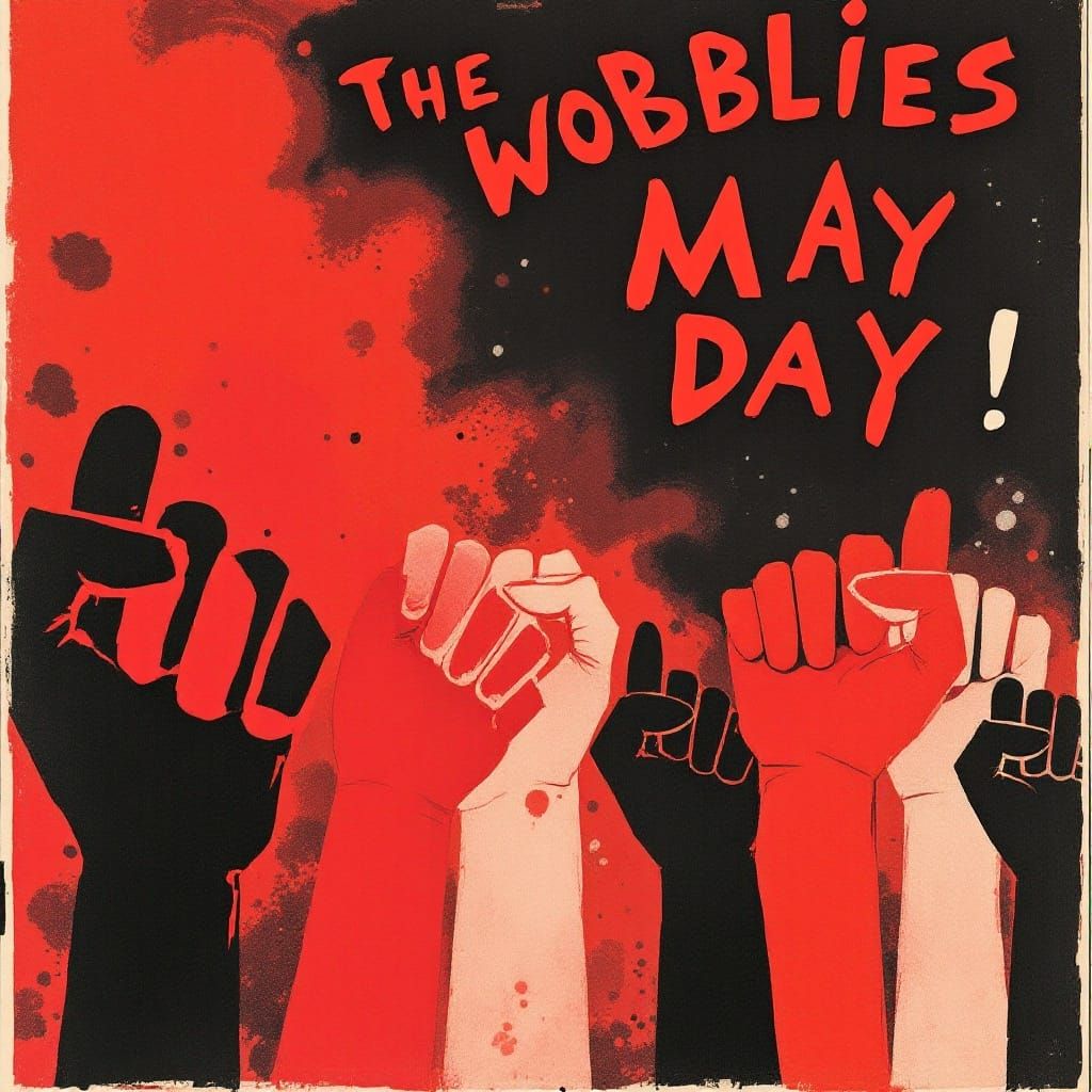 Revolutionary Pop Art for The Wobblies' May Day