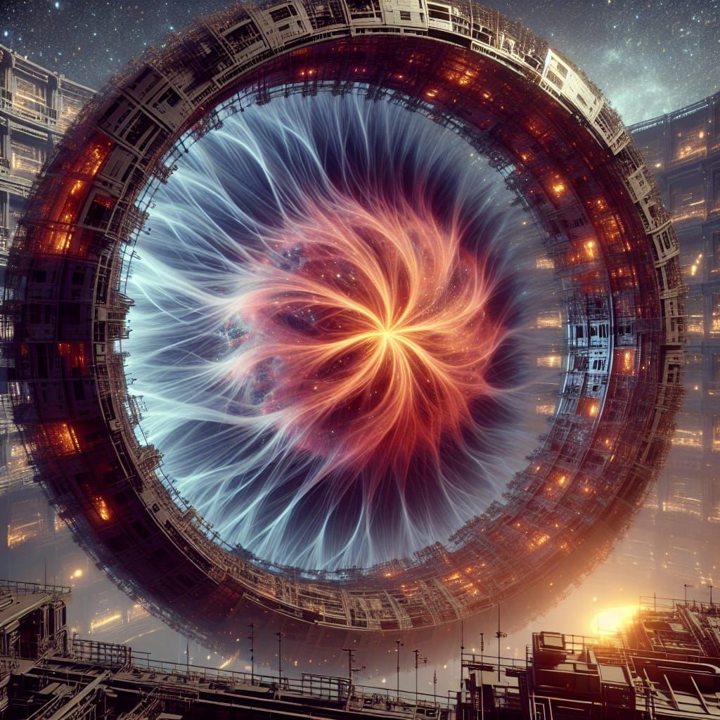 Dyson Sphere Construction Around a Magnetar