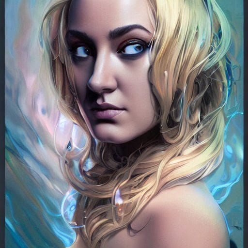 AI Generated Portrait from Simple Prompt