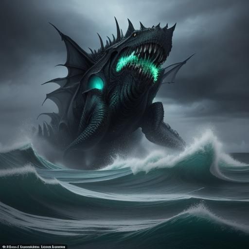 Sea Dragon vs Cthulhu: Epic Sea Battle