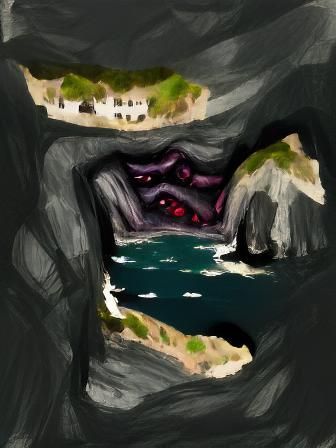 Dark Cove: Demon with Contorted Features