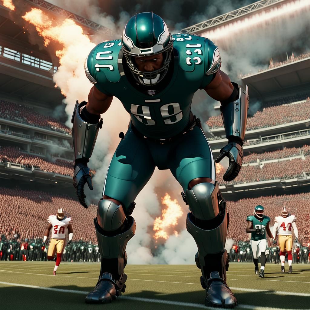 Eagles vs 49ers: Sci-Fi Football Showdown