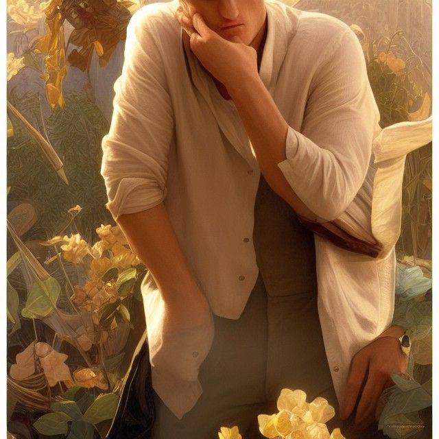 Indecent Proposal Scene as Digital Art