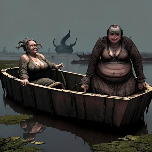 Grotesque Swamp Ambush by Morbid Old Women