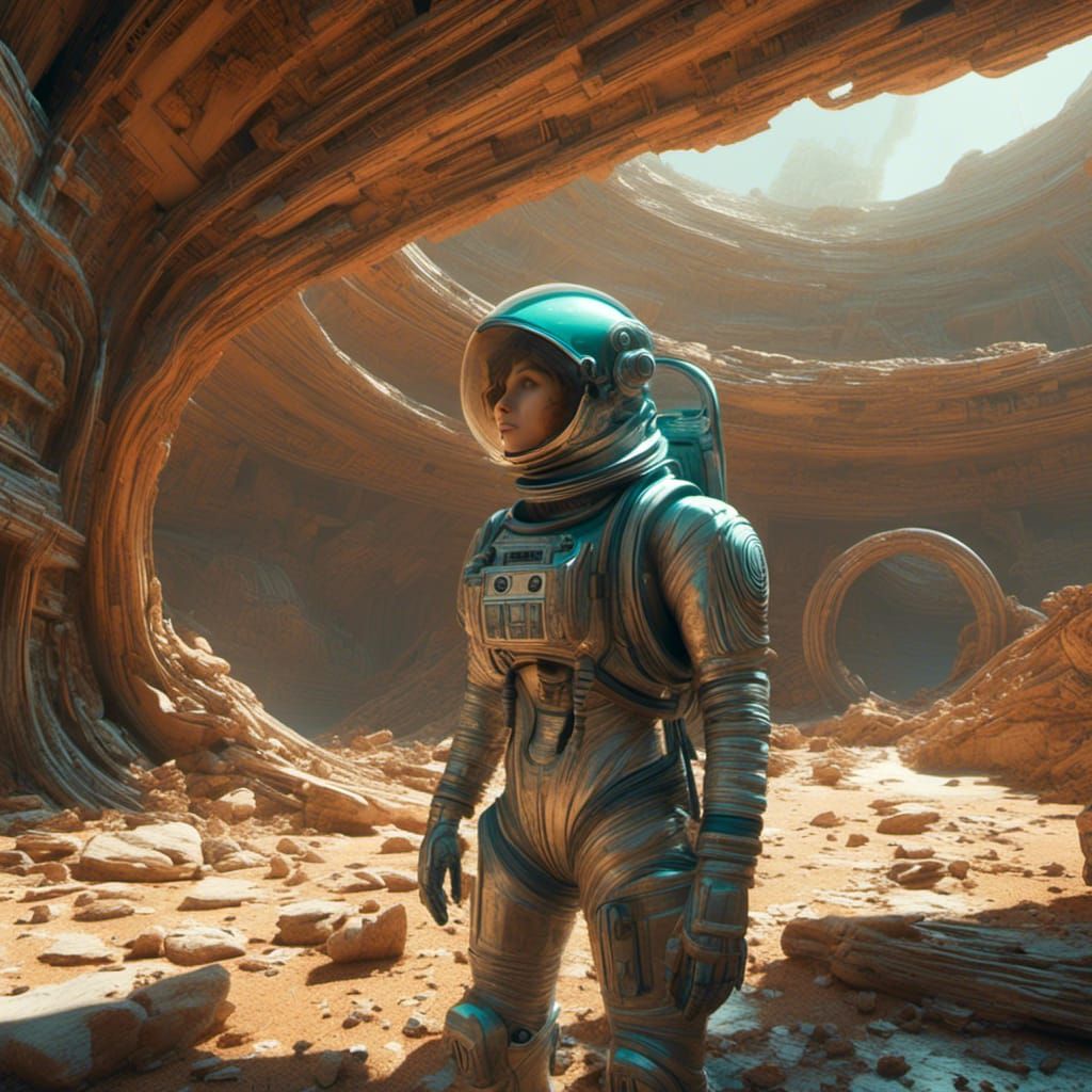 Anna Kendrick in Retro Sci-Fi Spacesuit