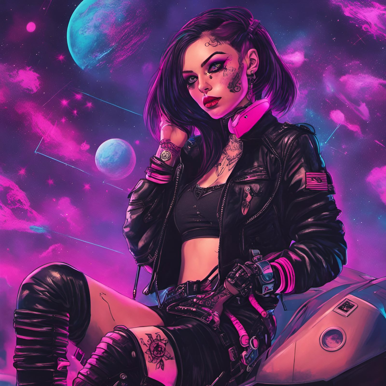 Space Cadet Szo (one of my first ever gens!)