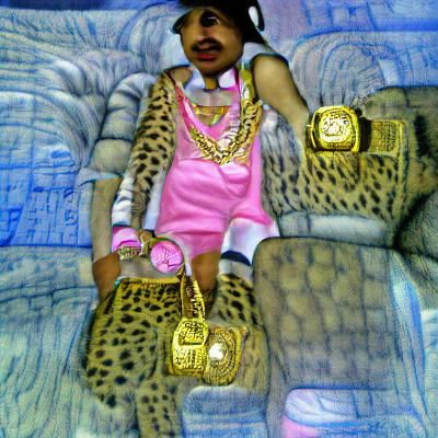 Rich Girl Portrait in Jabbar Style