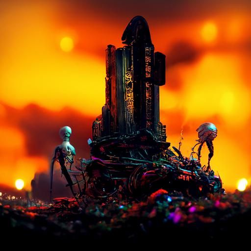 Extraterrestrial Ruins by Jansson, Zawadzki, Beksiński and D...