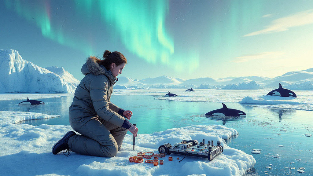 Scientist Discovers Secrets of the Polar Ice