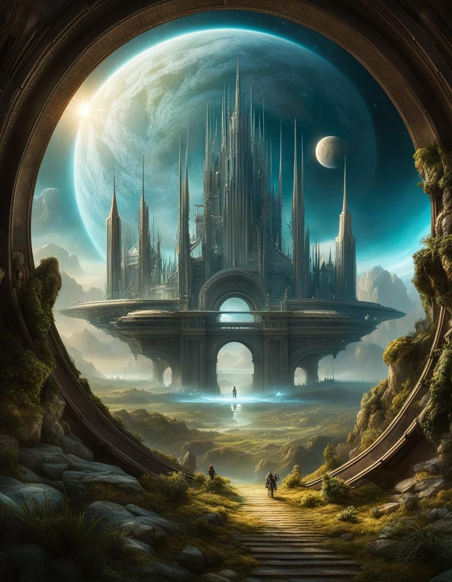 Fantasy World Emerges from Stargate Portal