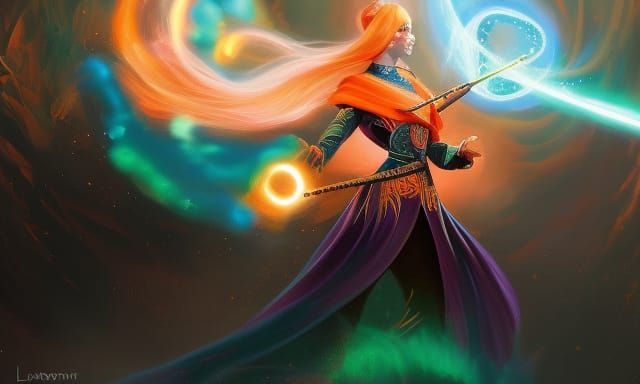 Lady Dania, Mage of the East