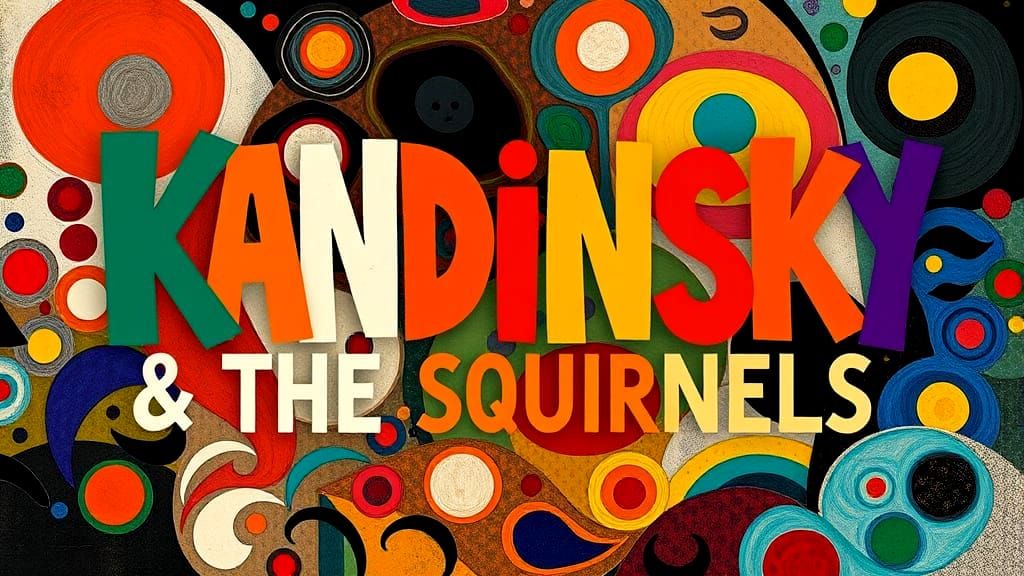 Abstract Art: Kandinsky & The Squirrels