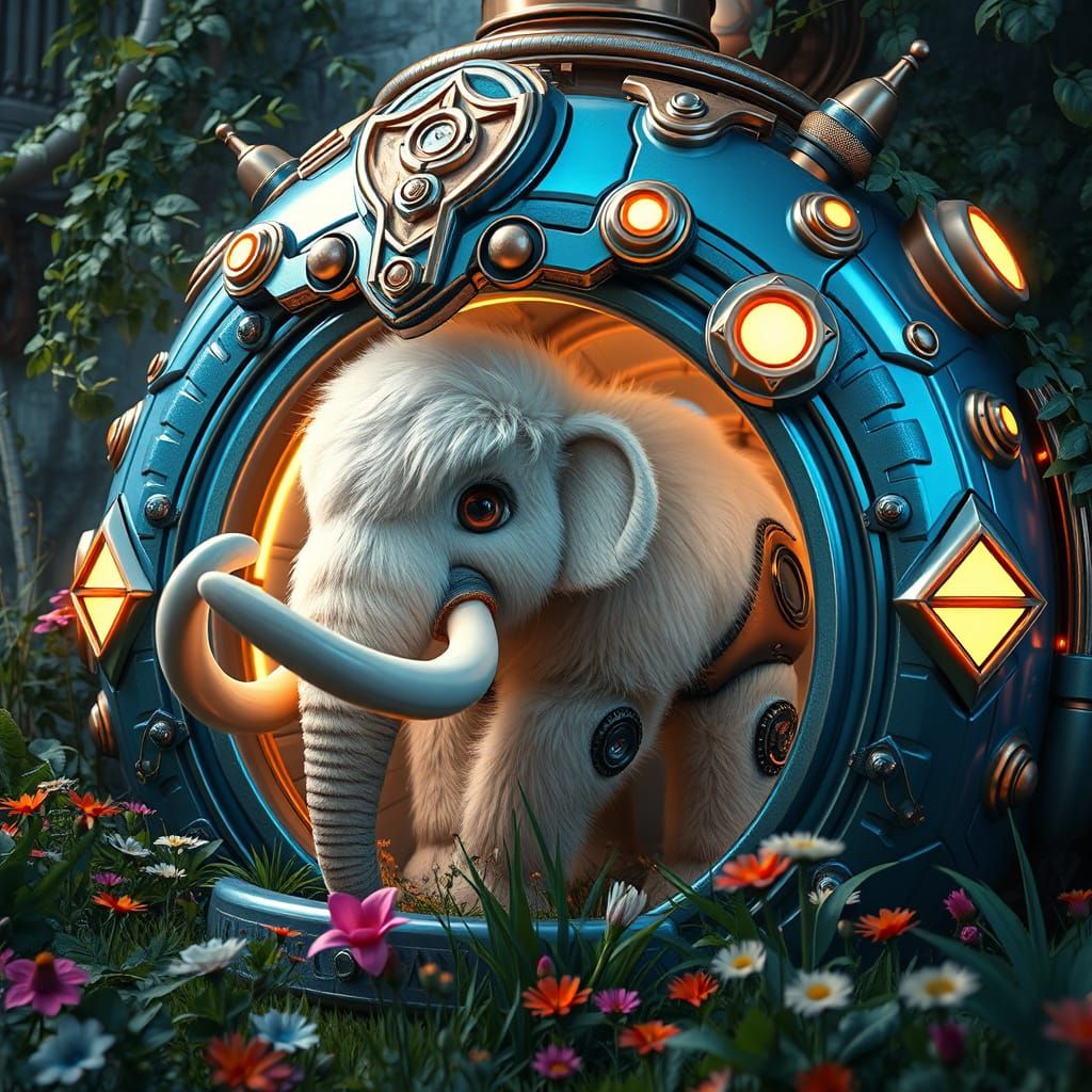 Enchanted Robot Oasis