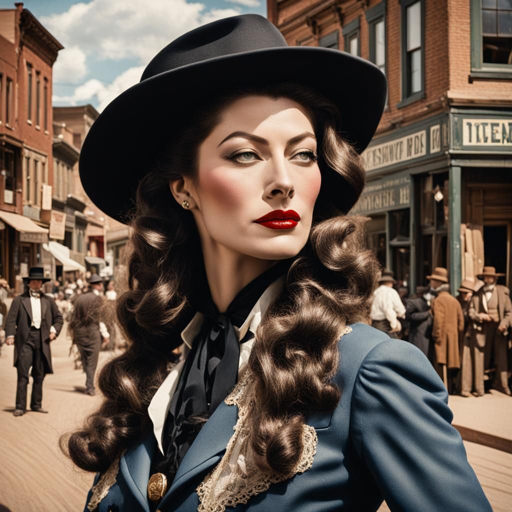Ava Gardner as Wild Bill Hickock in Deadwood
