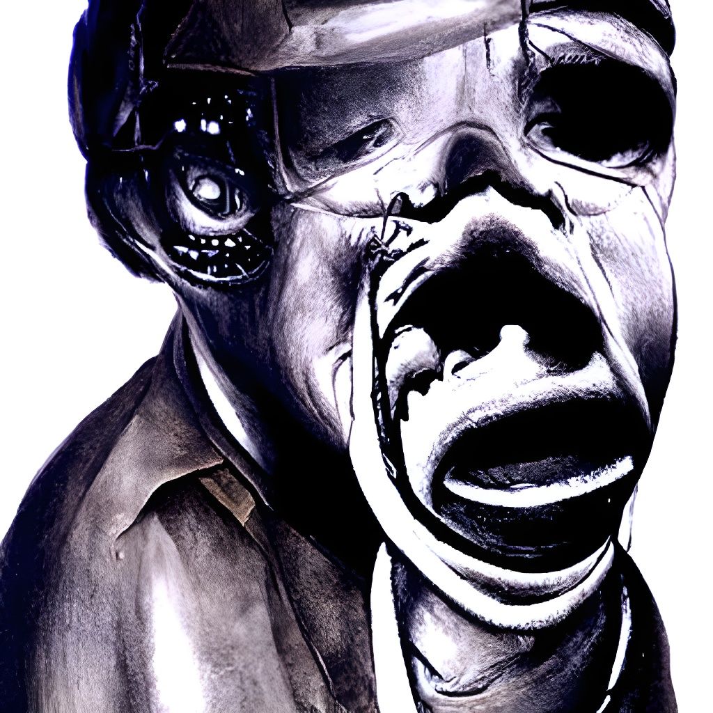 Social Realism Artwork: Disposable Human Resources