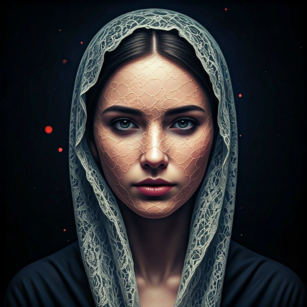 Fragmented Identity: A Surreal Portrait of Societal Expectat...