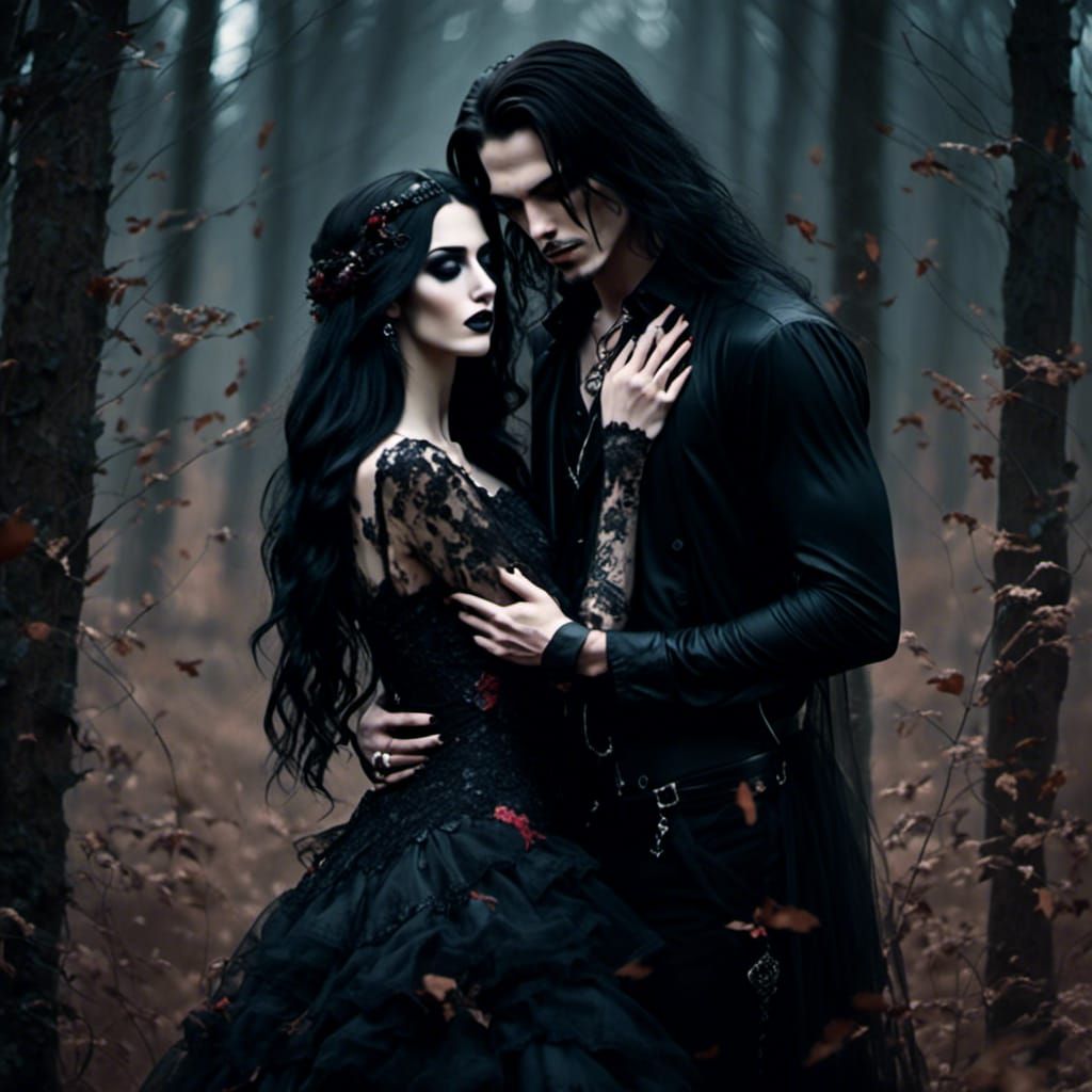 Dark Fantasy Romance Scene