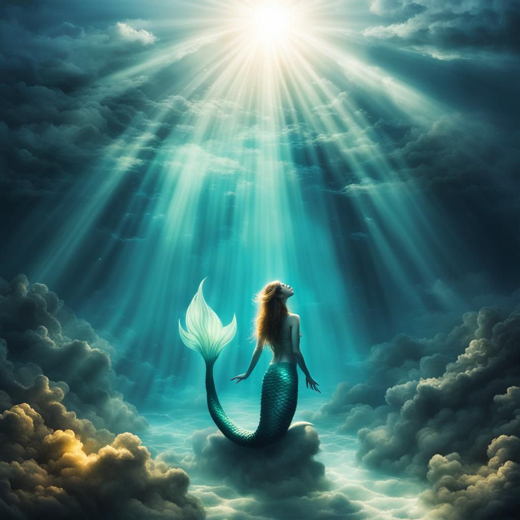 Evil Mermaid in Divine Sunshine