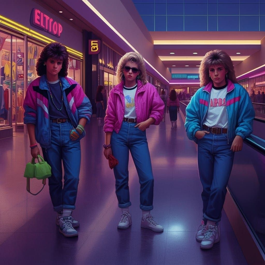 80's Mall day
