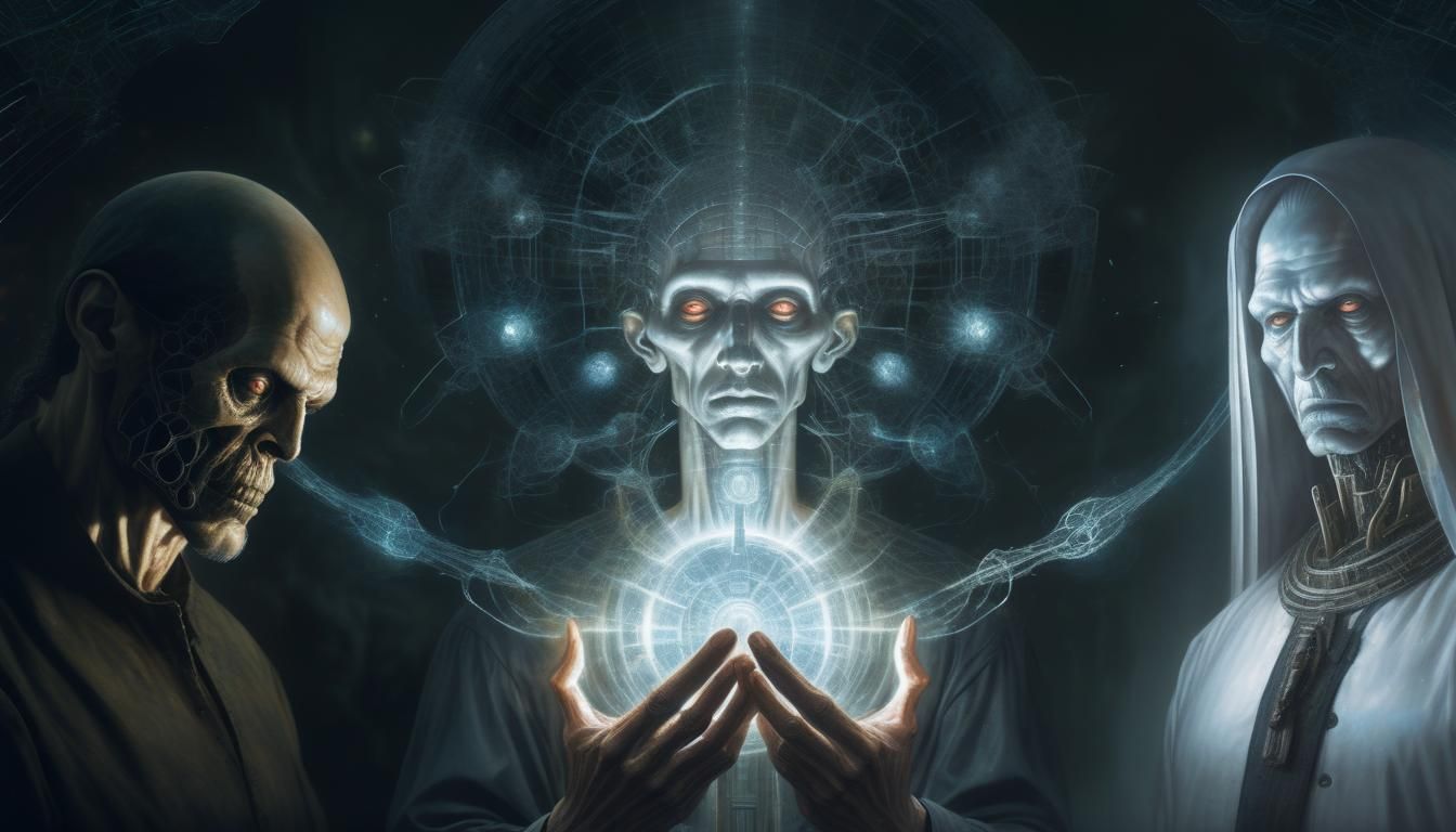 Ethereal Psychic Beings Waging Psychological Warfare