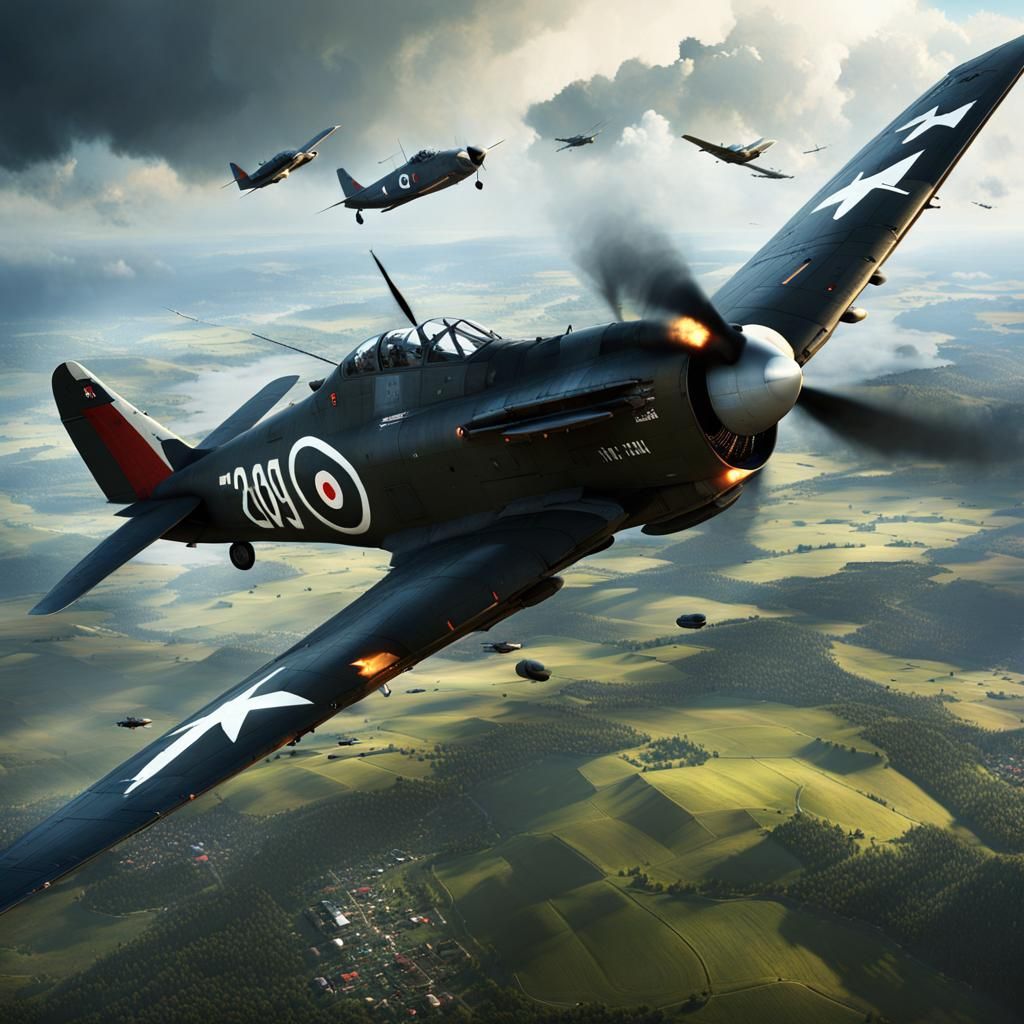 Epic Cinematic Scene from War Thunder