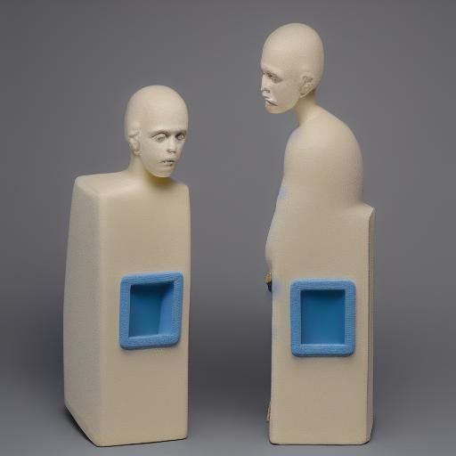 Chewing Gum Workmen Repairing Machine, 1980s Style