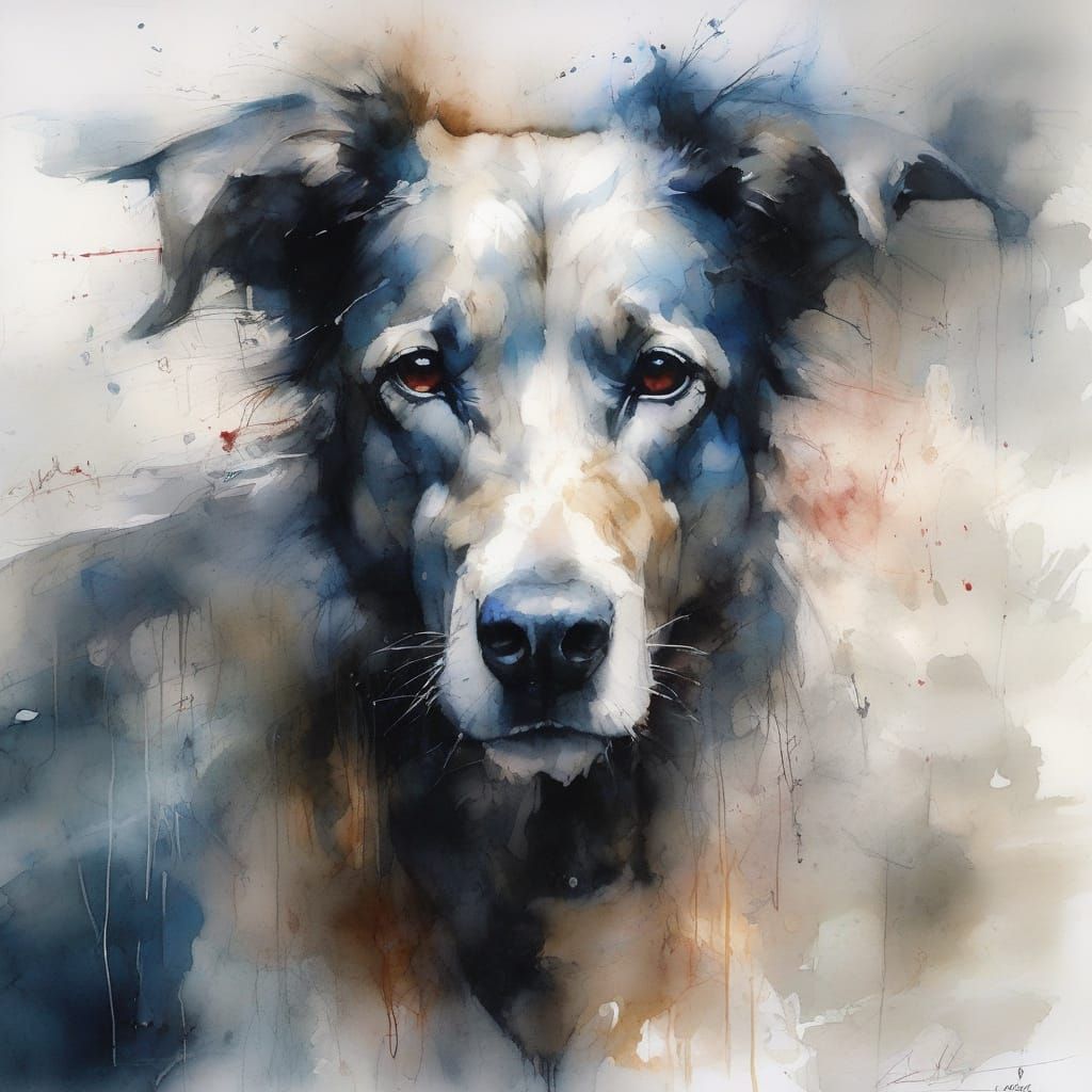 Hell Hounds in Haenraets' Watercolour Style