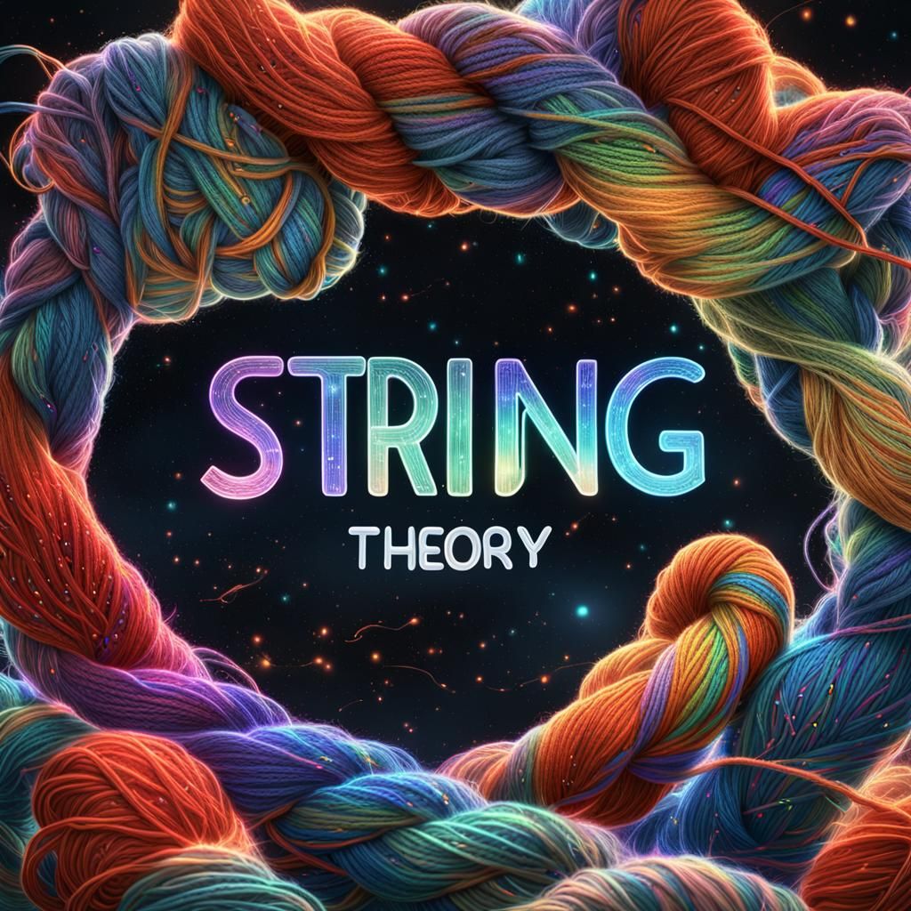 Rainbow Yarn 'String Theory' in Anime Art Style
