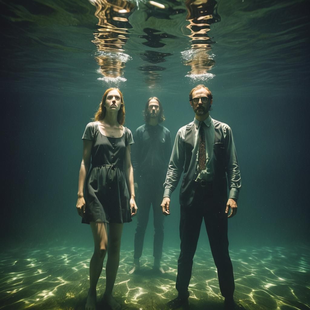 Underwater Gothic Dance in Lo-Fi Style