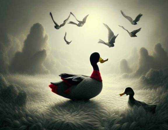 Ducks at Dusk