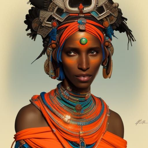 Wodaabe. women