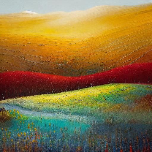 Miniature Harvesting Village in Earth Tones