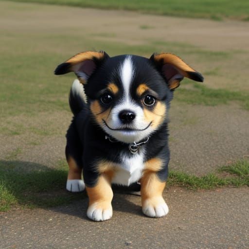 Cute Dog Generated by AI