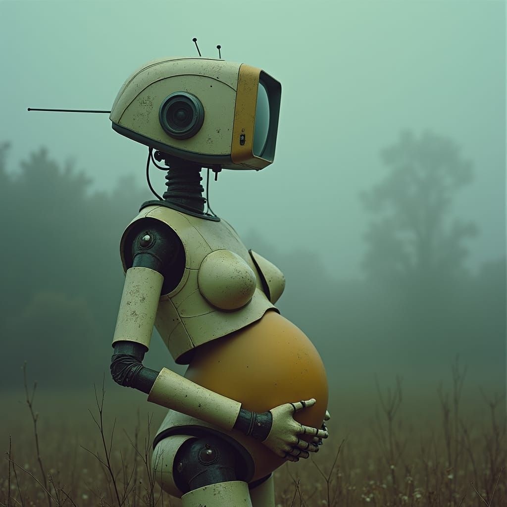 pregnant robot