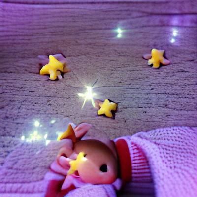 Twinkling Stars Generated by AI