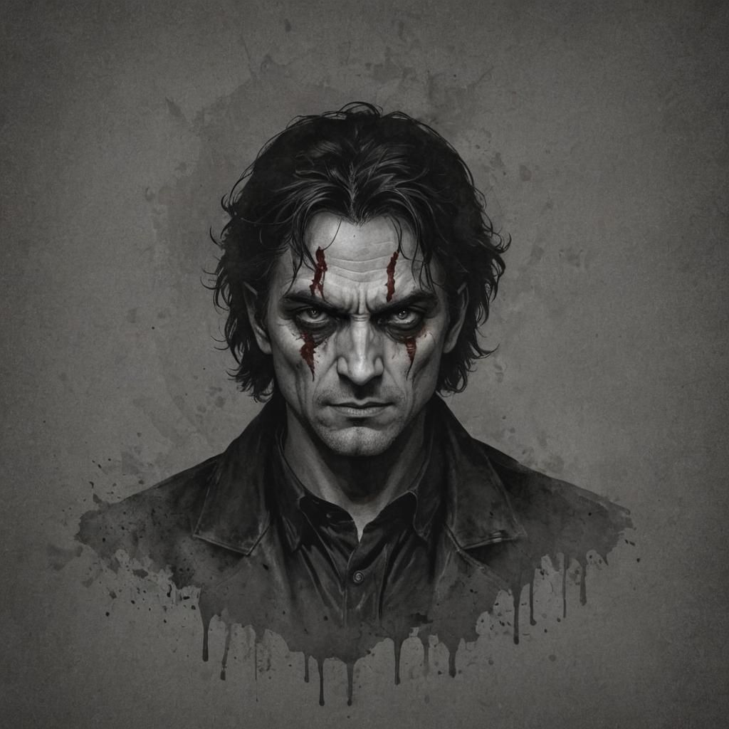 Grimdark Image in Dark Fantasy Style