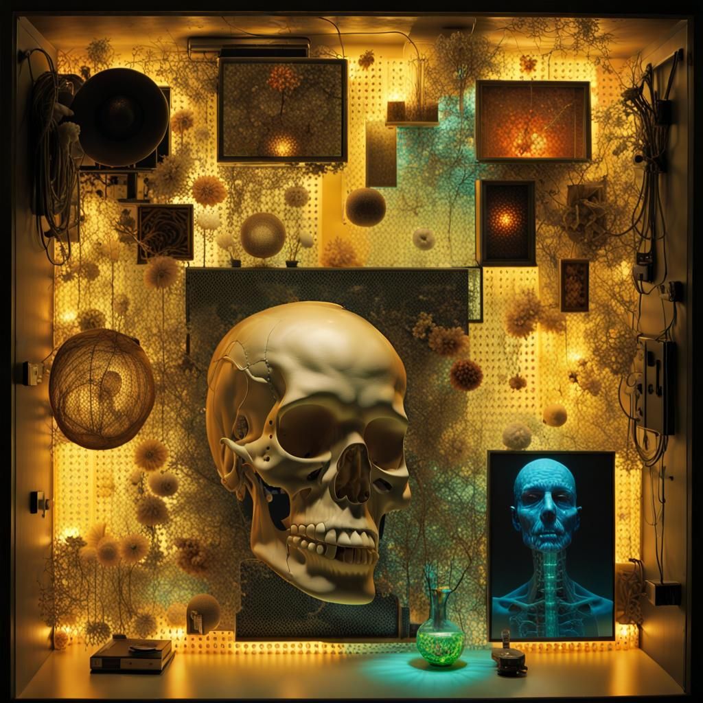 Surreal Hallucinatory Transformation as Abstract Painting