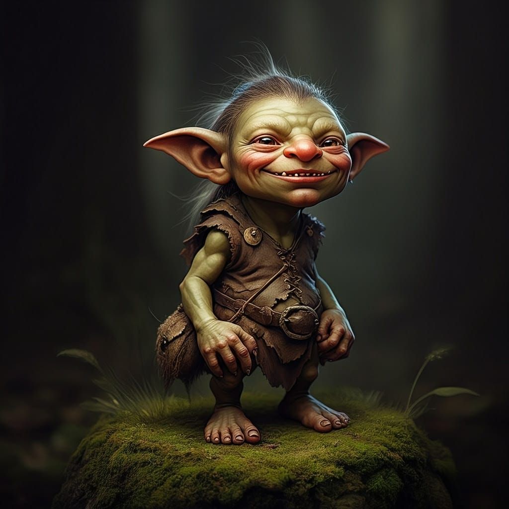 Whimsical Goblin Fae Creature