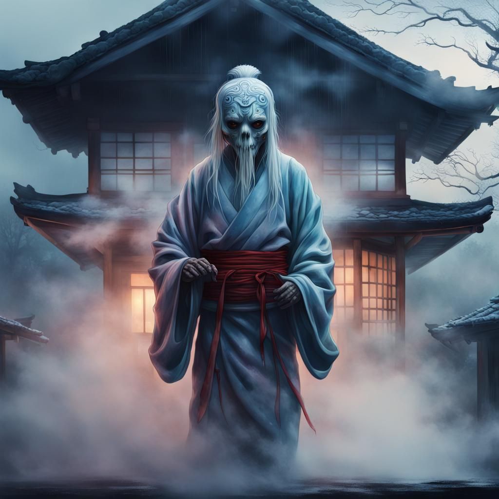 Kawa-No-Kami ghost from Japanese mythology