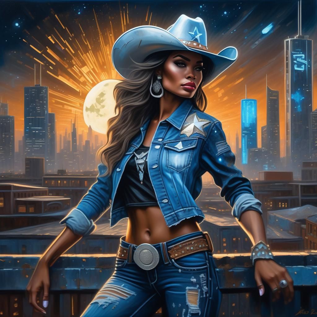 Southern Cowgirl Beauty