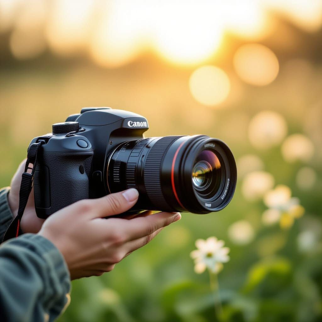 Professional Photography with Bokeh and Natural Lighting