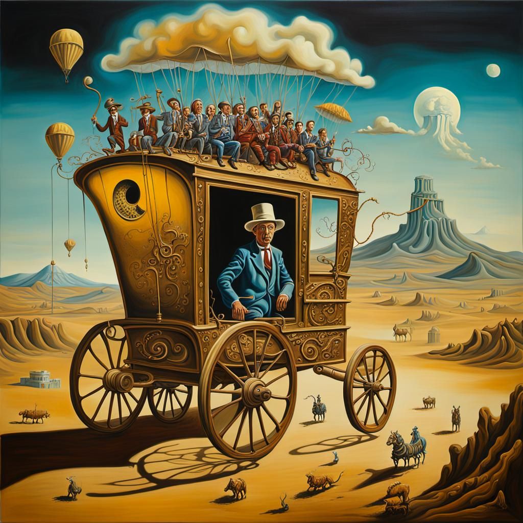 Johnny Johnson and the Bandwagon: A Surrealist Painting
