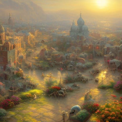 Soldiers Embrace Art and Music in a Transformed Cityscape