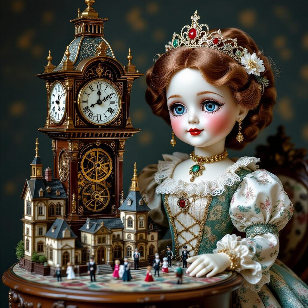 Porcelain Doll Dominates Clockwork City: Steampunk Fantasy A...