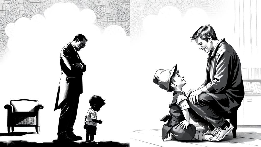 Contrasting Parenting Styles: Discipline vs Emotional Suppor...