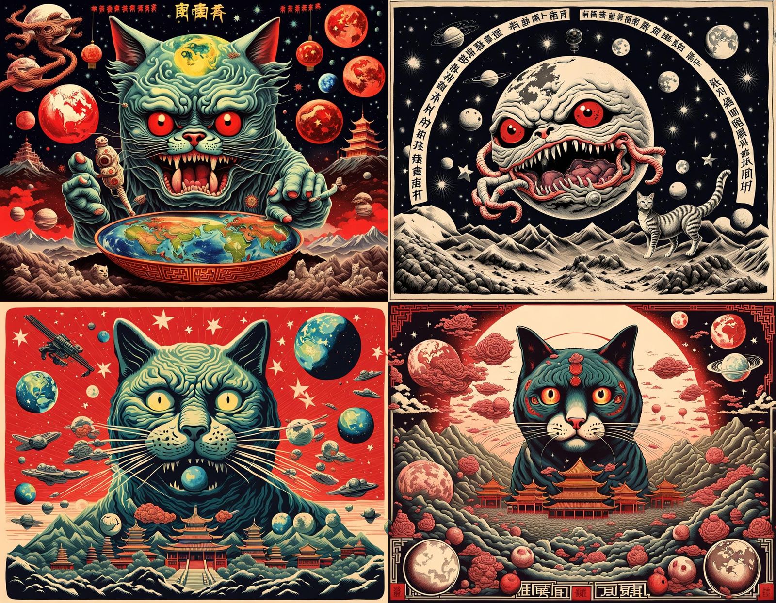 Disturbing Mother Earth Horror in Sinister Planetary Landsca...